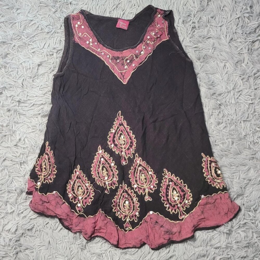 Sequin Bohemian Tank